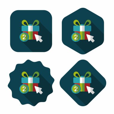 Uzun Gölge, eps10 alışveriş mevcut düz simgesiyle