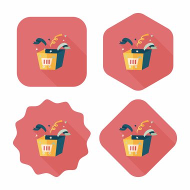 Uzun Gölge, eps10 alışveriş mevcut düz simgesiyle