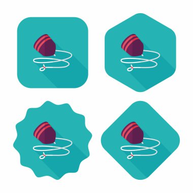 Peg uzun gölge, eps10'deki en iyi düz simgesi