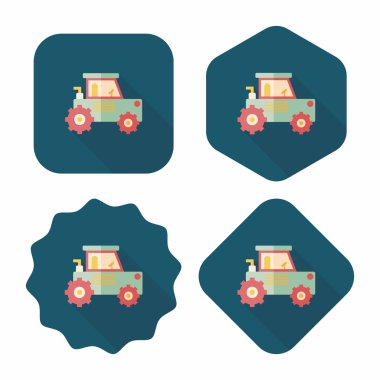 Uzun Gölge, eps10 ile ulaşım tarak düz simgesi