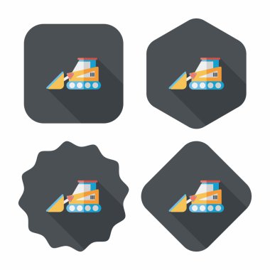 Uzun Gölge, eps10 ile Ulaştırma Paletler-Düzleme paleti düz simgesi