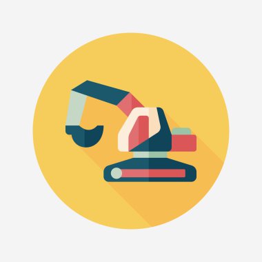 Uzun Gölge, eps10 ile ulaşım tarak düz simgesi