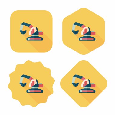 Uzun Gölge, eps10 ile ulaşım tarak düz simgesi