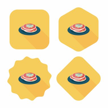 Uzun Gölge, eps10 ile yassı düz simgesi