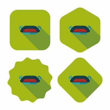 Uzun Gölge, eps10 ile tasarlayacağım düz simgesi