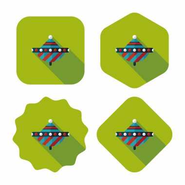 Peg uzun gölge, eps10'deki en iyi düz simgesi