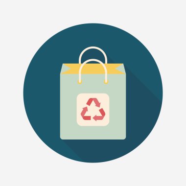 Uzun Gölge, eps1 ile çevre koruma kavramı düz simgesi