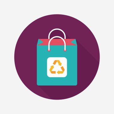 Uzun Gölge, eps1 ile çevre koruma kavramı düz simgesi