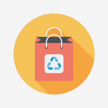 Uzun Gölge, eps1 ile çevre koruma kavramı düz simgesi