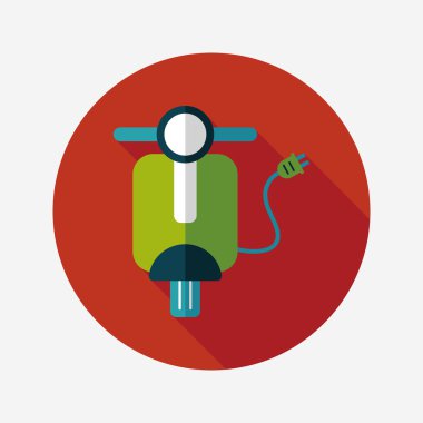 Uzun Gölge, eps1 ile çevre koruma kavramı düz simgesi