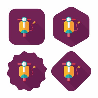 Uzun Gölge, eps1 ile çevre koruma kavramı düz simgesi