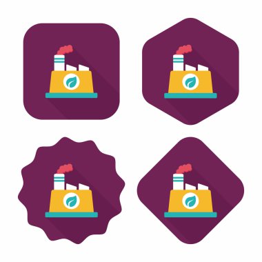 Uzun Gölge, eps1 ile çevre koruma kavramı düz simgesi