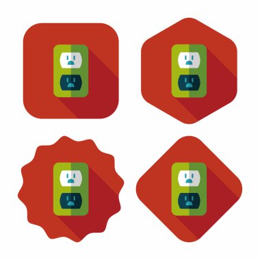 Uzun Gölge, eps1 ile çevre koruma kavramı düz simgesi