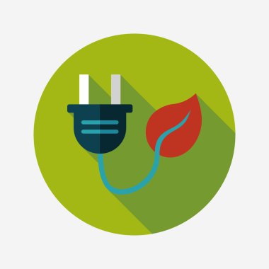 Uzun Gölge, eps1 ile çevre koruma kavramı düz simgesi