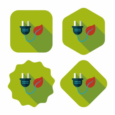 Uzun Gölge, eps1 ile çevre koruma kavramı düz simgesi