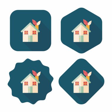 Uzun Gölge, eps1 ile çevre koruma kavramı düz simgesi