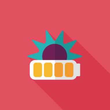 Uzun Gölge, eps1 ile çevre koruma kavramı düz simgesi