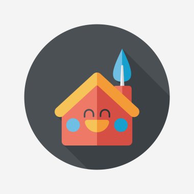 Uzun Gölge, eps1 ile çevre koruma kavramı düz simgesi