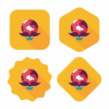 Uzun Gölge, eps1 ile çevre koruma kavramı düz simgesi