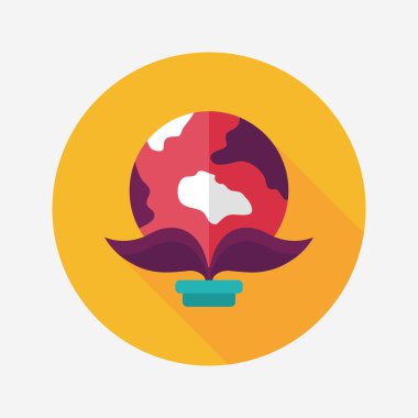 Uzun Gölge, eps1 ile çevre koruma kavramı düz simgesi