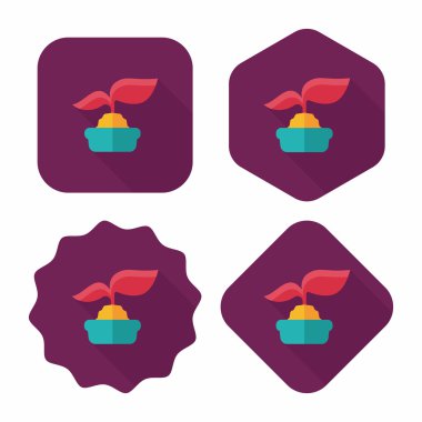 Uzun Gölge, eps1 ile çevre koruma kavramı düz simgesi