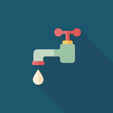 Uzun Gölge, eps ile çevre koruma kavramı düz simgesi