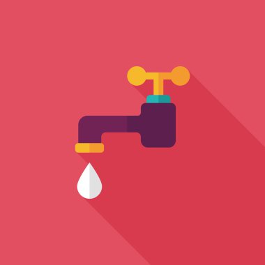 Uzun Gölge, eps ile çevre koruma kavramı düz simgesi