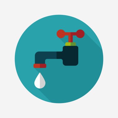 Uzun Gölge, eps ile çevre koruma kavramı düz simgesi