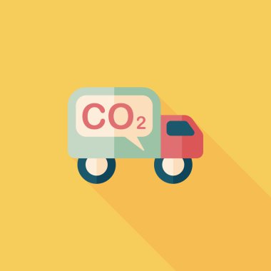 Uzun Gölge, eps ile çevre koruma kavramı düz simgesi