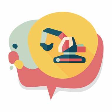 Uzun Gölge, eps10 ile ulaşım tarak düz simgesi