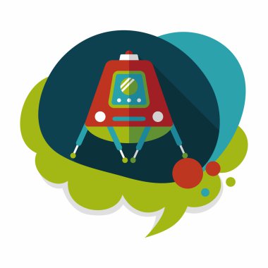 Uzun Gölge, eps10 ile alan Rover düz simgesi