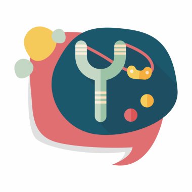 Uzun Gölge, eps10 sapan düz simgesi