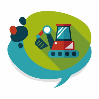 Uzun Gölge, eps10 ile ulaşım tarak düz simgesi