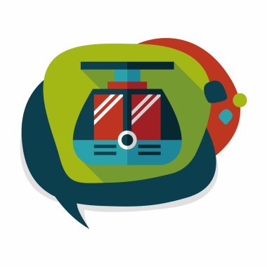 Uzun Gölge, eps10 tramvay düz simgesiyle