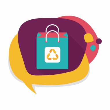 Uzun Gölge, eps1 ile çevre koruma kavramı düz simgesi