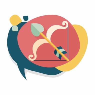 Sevgililer günü aşk tanrısı yay ve ok 