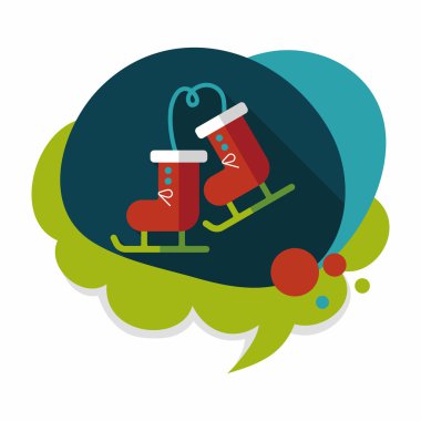 Uzun Gölge, eps10 Kayak çizme düz simgesi