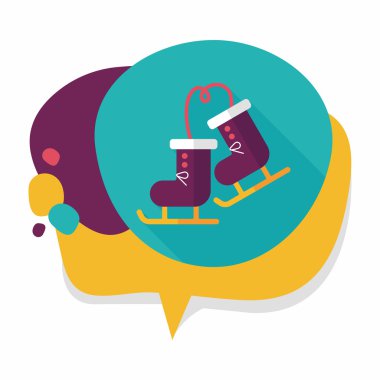 Uzun Gölge, eps10 Kayak çizme düz simgesi