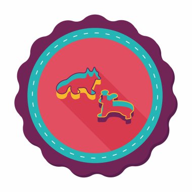 Uzun Gölge, eps10 kalıp düz simgesiyle pişirme mutfak eşyaları