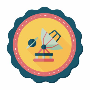 Uzun Gölge, eps10 Uzay Teleskobu düz simgesiyle