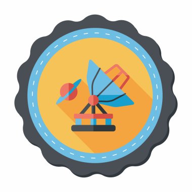 Uzun Gölge, eps10 Uzay Teleskobu düz simgesiyle