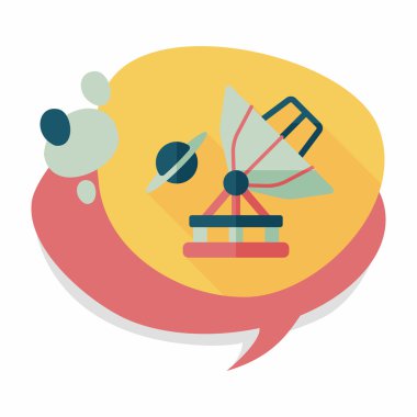 Uzun Gölge, eps10 Uzay Teleskobu düz simgesiyle