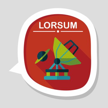 Uzun Gölge, eps10 Uzay Teleskobu düz simgesiyle