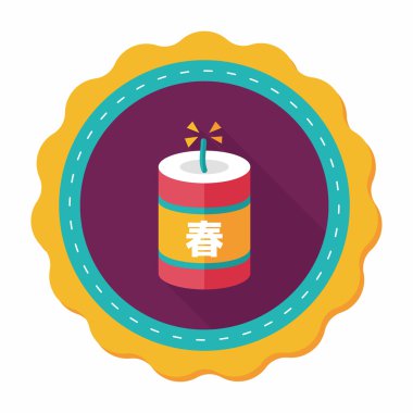 Çin yeni yılı düz simgesi, eps10, Çince festival couplets zekâ