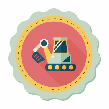 Uzun Gölge, eps10 ile ulaşım tarak düz simgesi