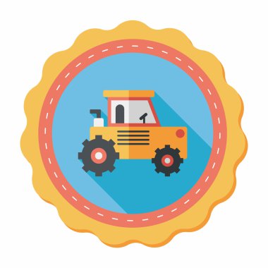 Uzun Gölge, eps10 ile ulaşım tarak düz simgesi