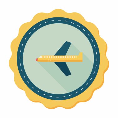 Uzun Gölge, eps10 ile uçak düz simgesi