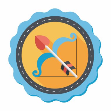 Sevgililer günü aşk tanrısı yay ve ok 