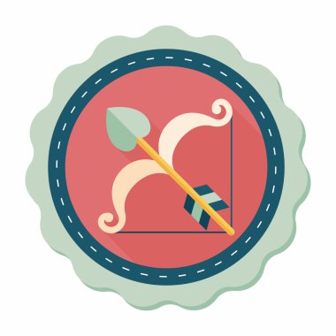 Sevgililer günü aşk tanrısı yay ve ok 