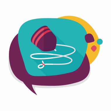 Peg uzun gölge, eps10'deki en iyi düz simgesi